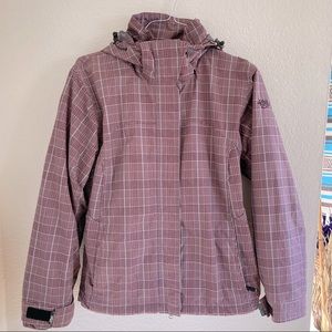 Roxy Plaid Snowboard Jacket | M